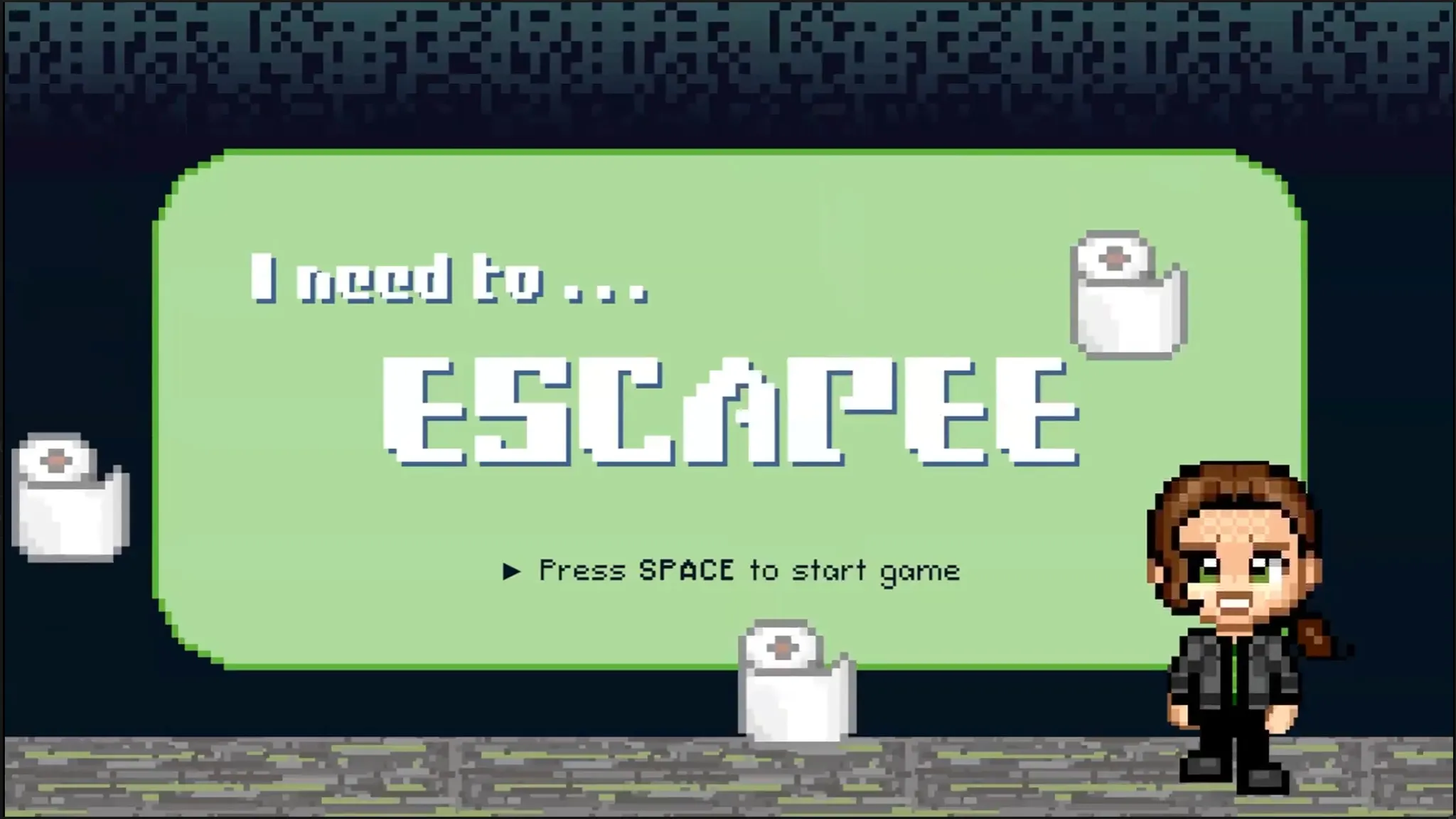 Title page of the game