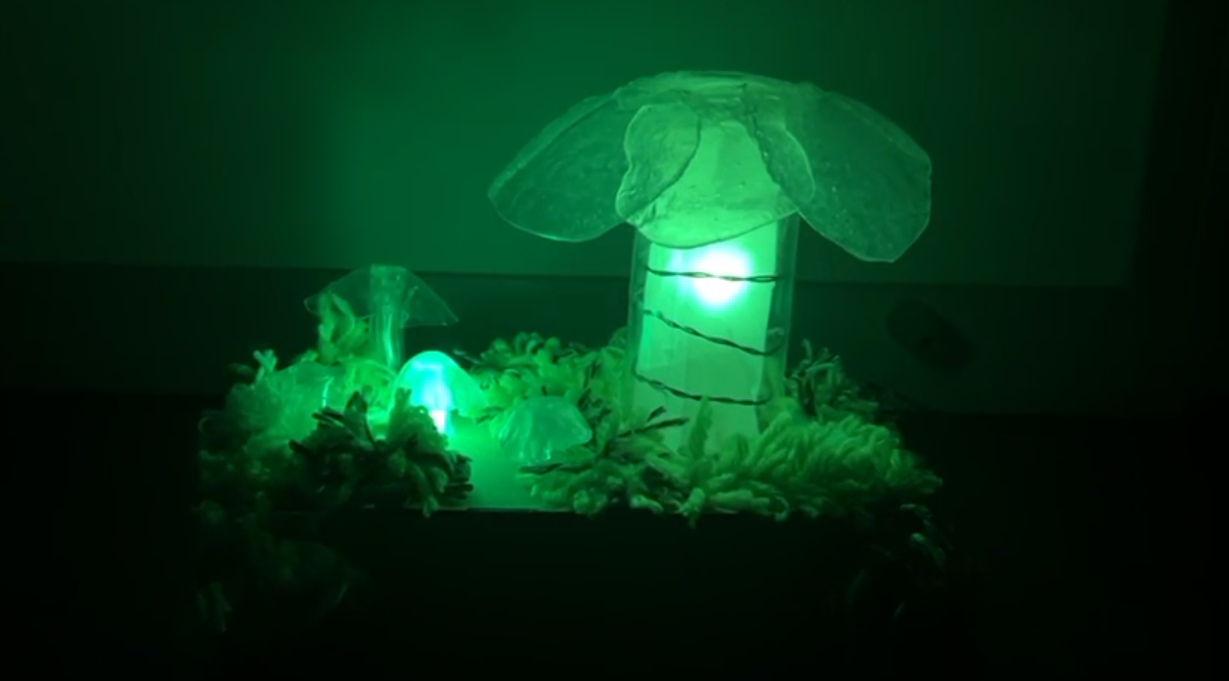 Physical prototype of the mushroom system