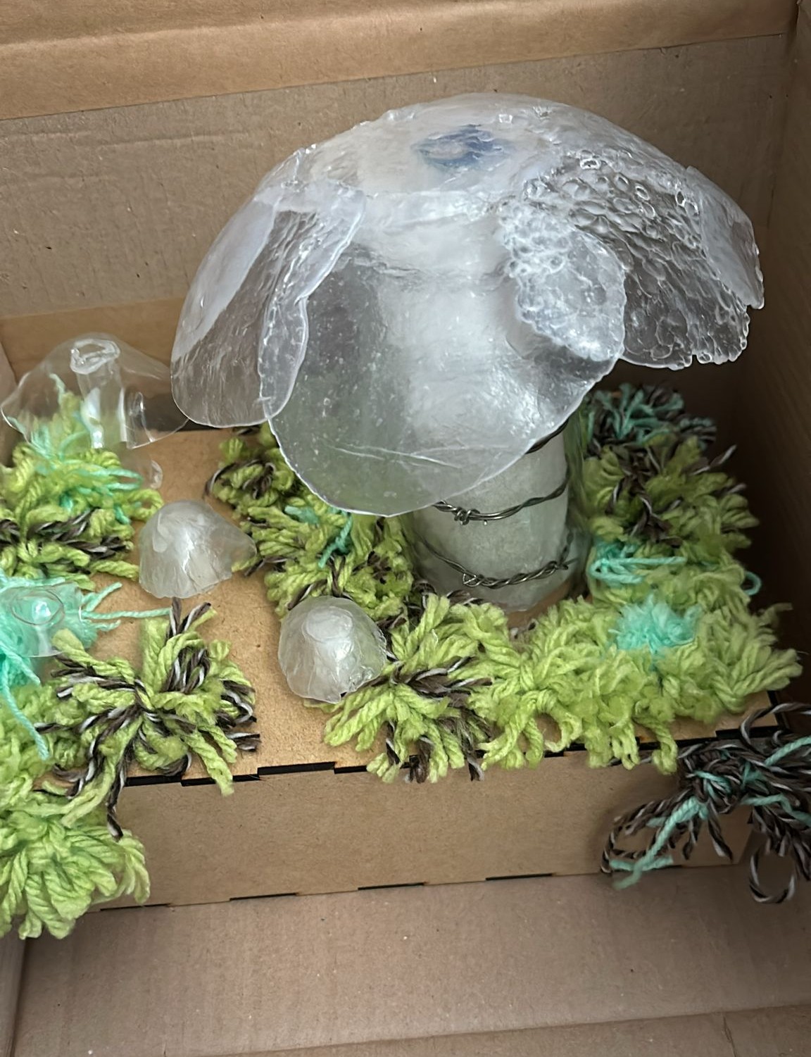 Physical prototype with decorations